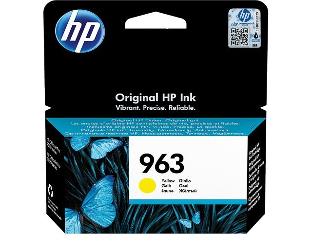 Cartouches HP963 yellow - SHY07963 - 3JA25AE - HP ink or toner cartridge