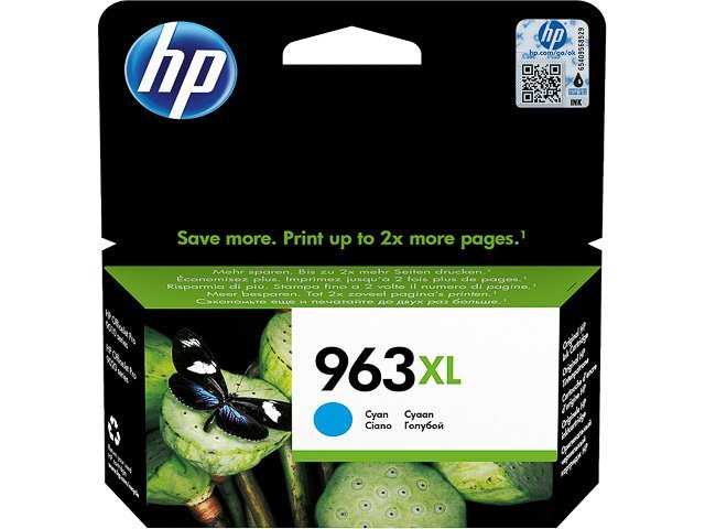Cartouches HP963XL cyan - SHY07963XL - 3JA27AE - HP ink or toner cartridge