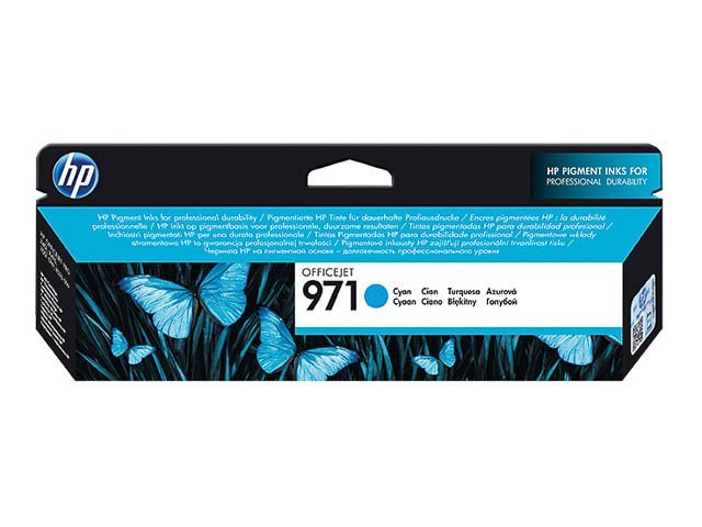 Cartouches HP971 cyan - SHY07971 - CN622AE - HP ink or toner cartridge