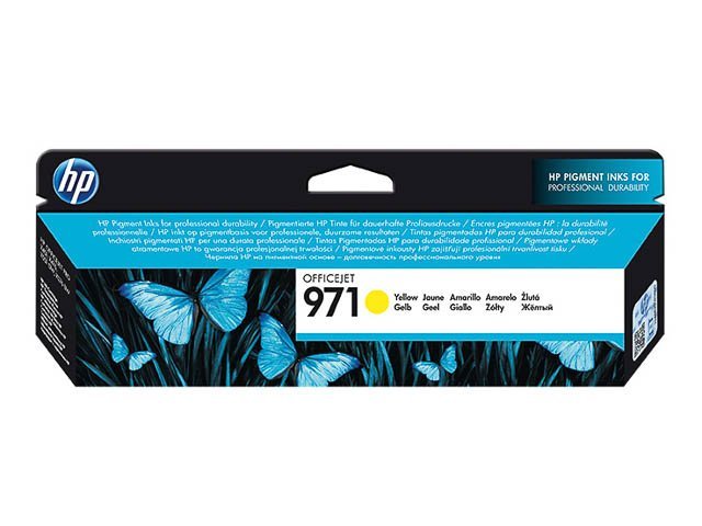 Cartouches HP971 yellow - SHY07971 - CN624AE - HP ink or toner cartridge