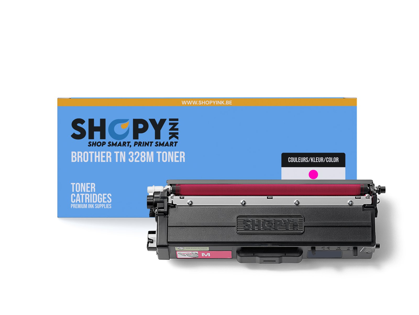 Compatible Brother TN 328M Toner magenta - TN328M