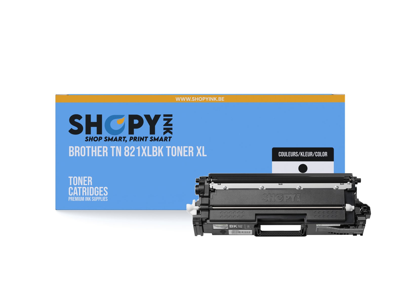 Compatible Brother TN 821XLBK Toner black XL - TN821XLBK - Shopyink ink or toner cartridge