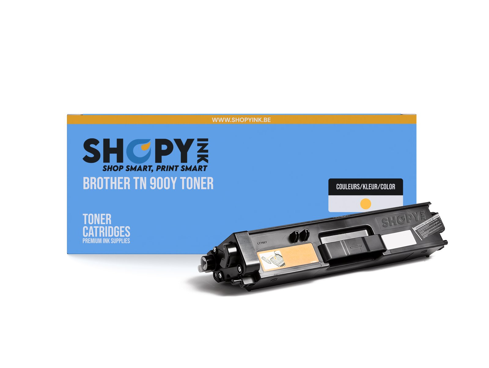 Compatible Brother TN 900Y Toner yellow - TN900Y