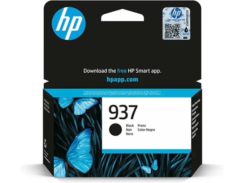 HP 937 (4S6W5NE) Black Ink Cartridge - HP ink or toner cartridge