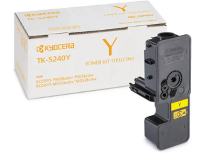 Kyocera TK-5240Y Toner Yellow - Kyocera ink or toner cartridge