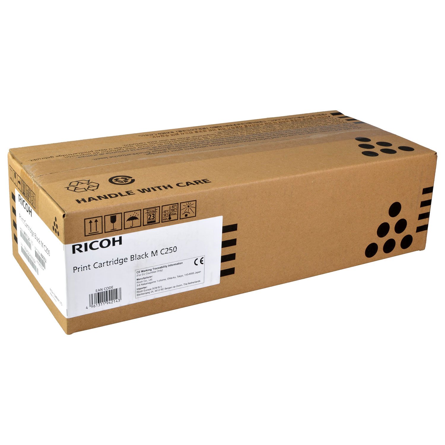 Ricoh M C250 (408352) Toner Black - Ricoh ink or toner cartridge