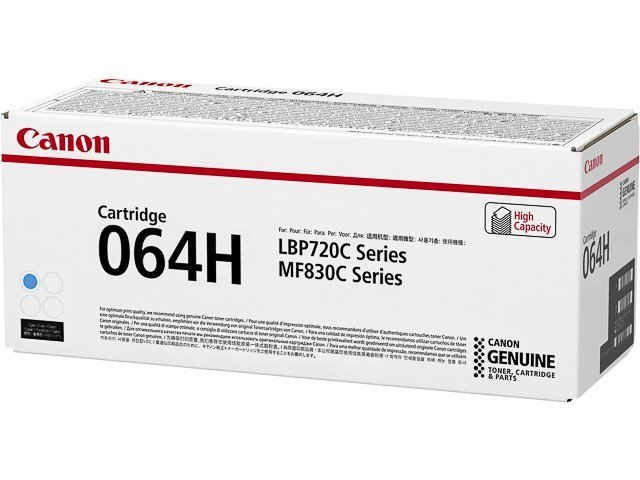 Toner Canon-064HC MF cyan - Canon ink or toner cartridge