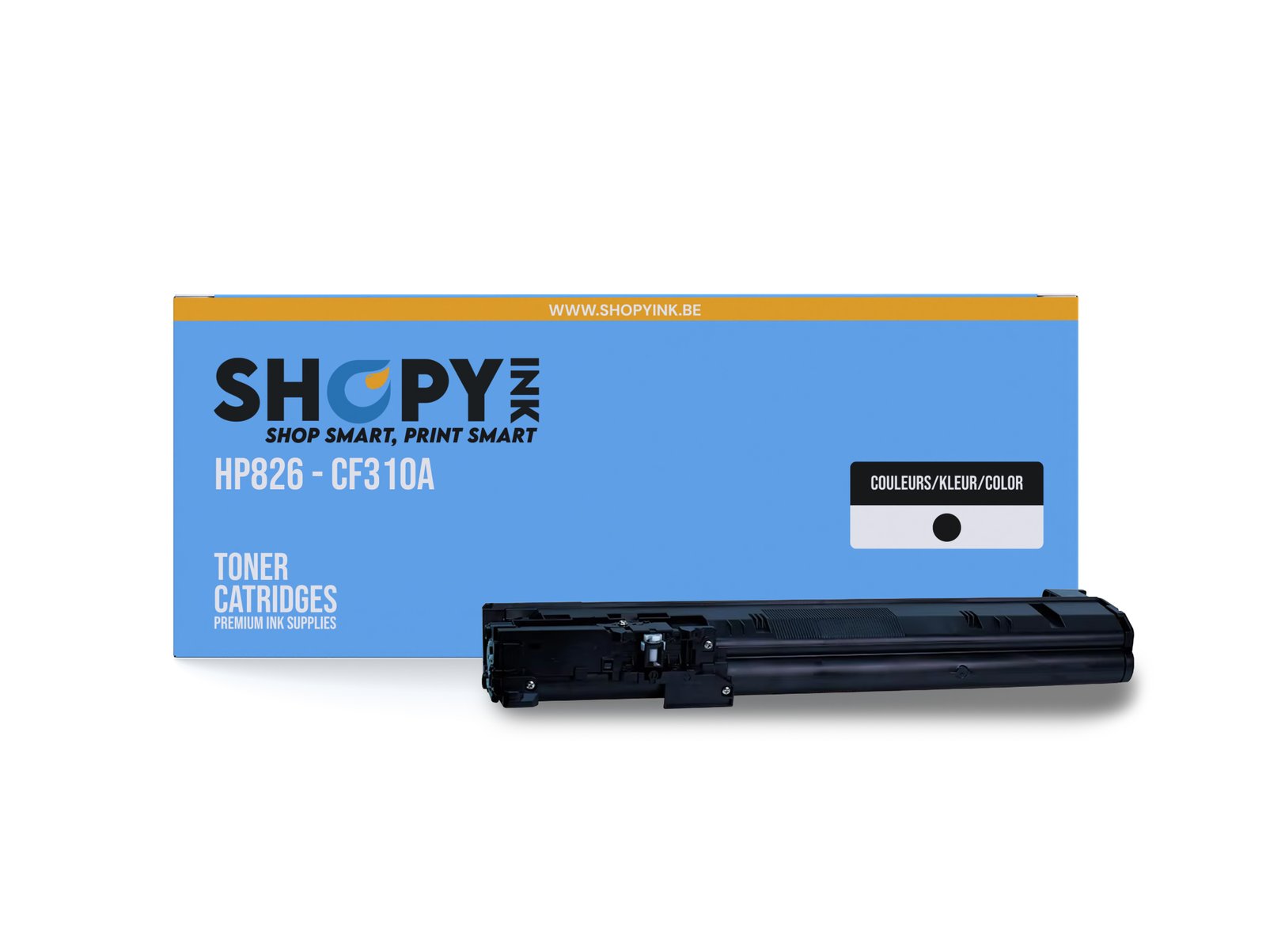 Toner compatible - HP826 black - SHY07826 - CF310A - Shopyink ink or toner cartridge