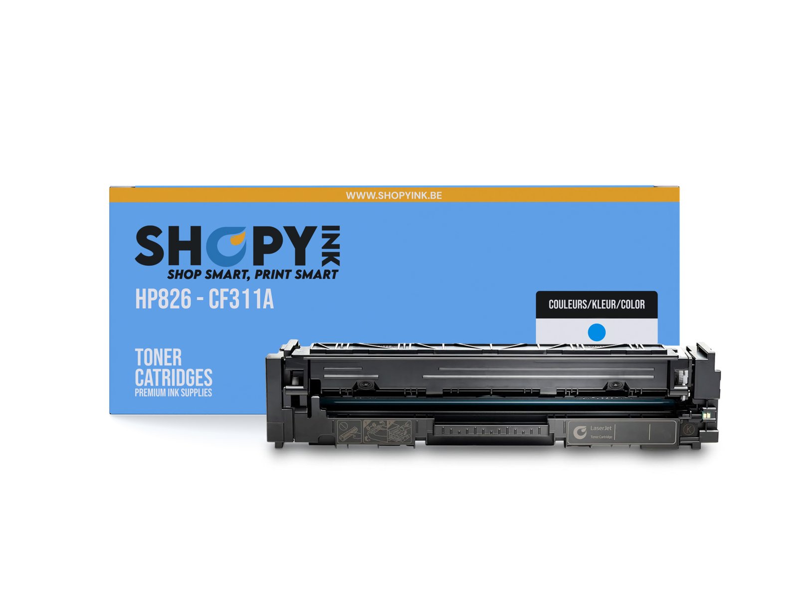 Toner compatible - HP826 cyan - SHY07826 - CF311A