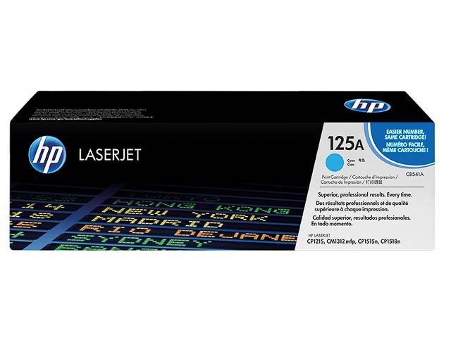 Toner HP125A cyan - SHY07125A - CB541A - HP ink or toner cartridge