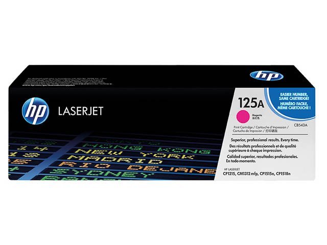 Toner HP125A magenta - SHY07125A - CB543A - HP ink or toner cartridge