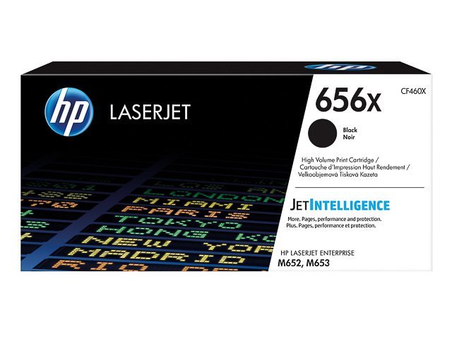 Toner HP656X black - SHY07656X - CF460X - HP ink or toner cartridge