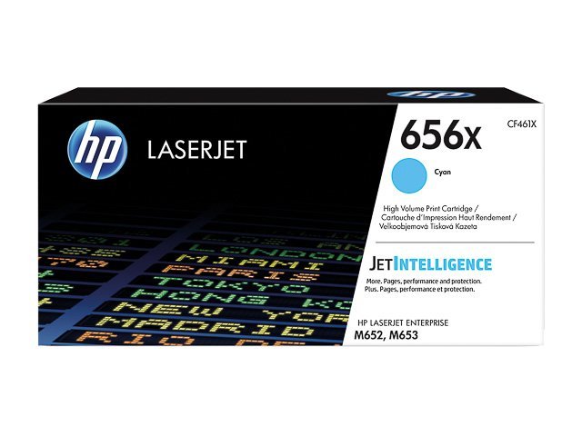 Toner HP656X cyan - SHY07656X - CF461X - HP ink or toner cartridge