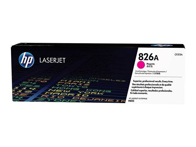 Toner HP826 magenta - SHY07826 - CF313A - HP ink or toner cartridge